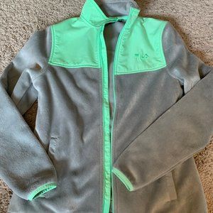 Super soft Fila zip up jacket